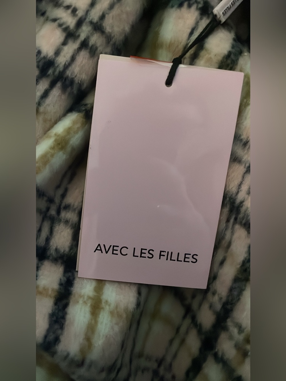 Avec Les Filles Plaid Boyfriend Oversized Shacket - Picture 6 of 7